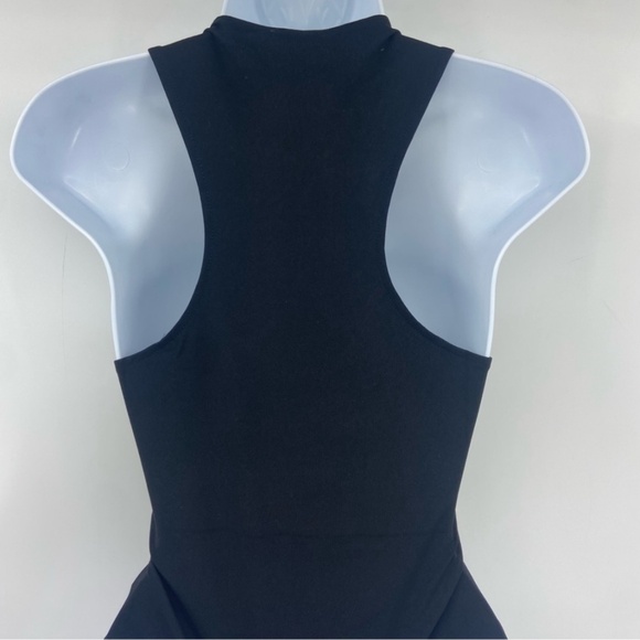 Free People Keep It Going Thong Cutout Bodysuit Black Size XS New with Tag - Picture 12 of 15